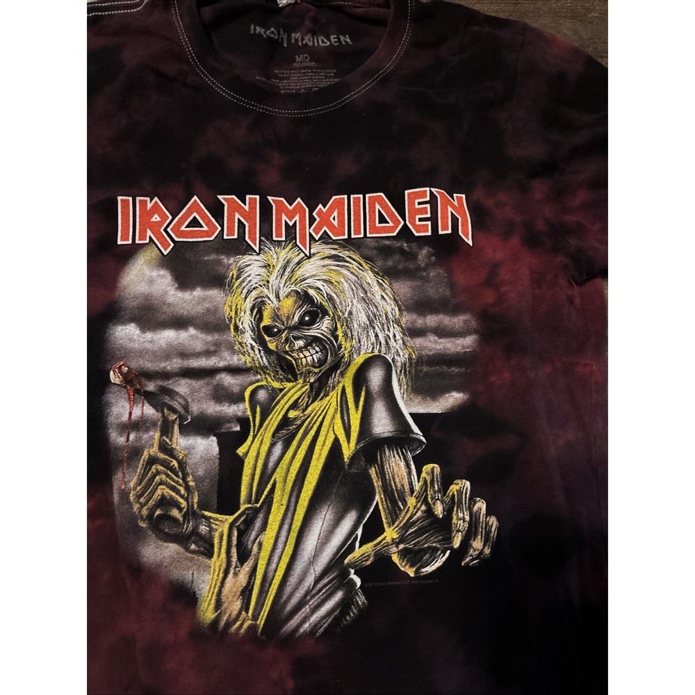 Iron Maiden Graphic T-shirt Women's Medium Small Band - Picture 2 of 4
